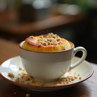 Quick Yogurt and Flour Mug Cake