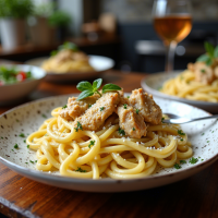 Creamy Coconut Chicken Pasta