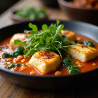 Asian Tofu Rice Stir-fry