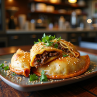 Mexican Beef and Cheese Empanadas