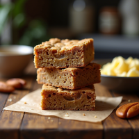 Gluten-Free Protein Brookie Blondie Bars