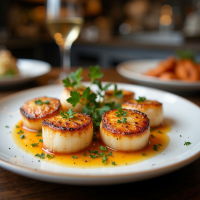 Scallops Saint-Jacques