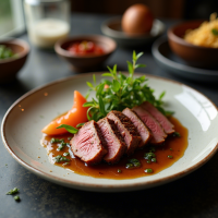 Herb-Crusted Duck Breast