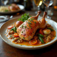 Poulet Basquaise